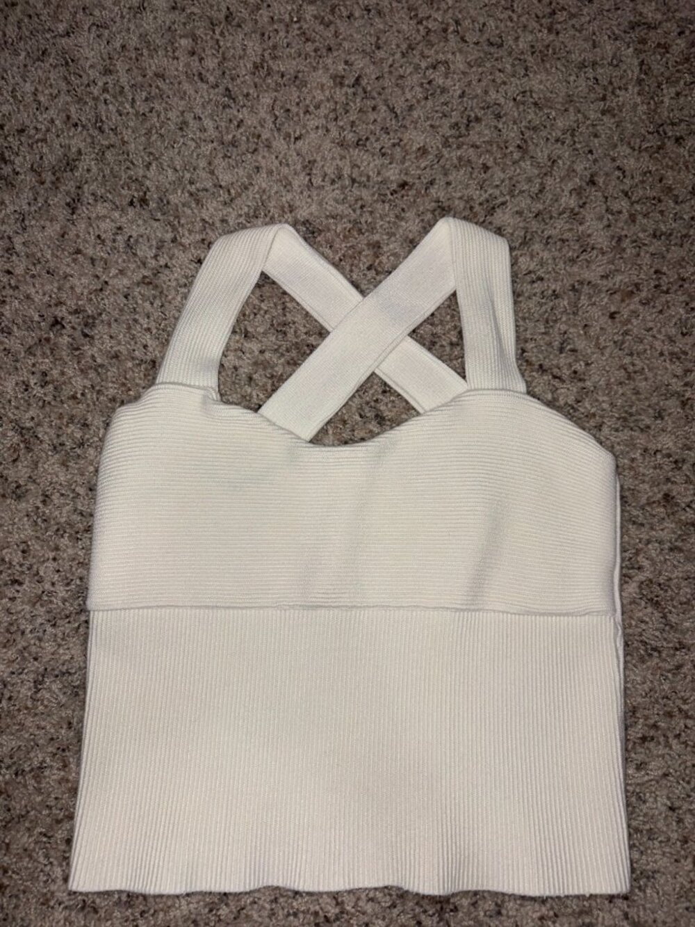 Abercrombie & Fitch Ottoman Cross-Back Tank